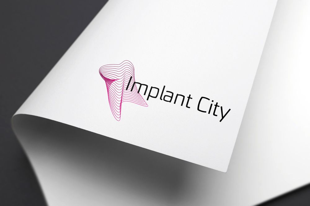 Лого и фирменный стиль для Имплант Сити - дизайнер free-major