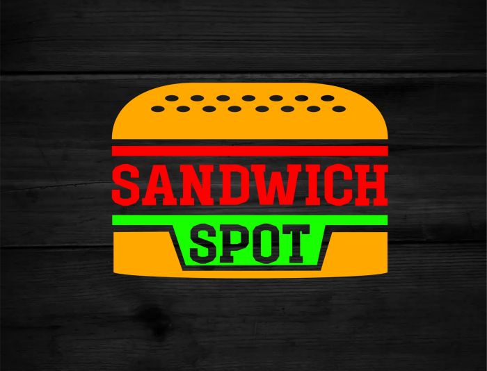Лого и фирменный стиль для Sandwich Spot - дизайнер MaxHyde