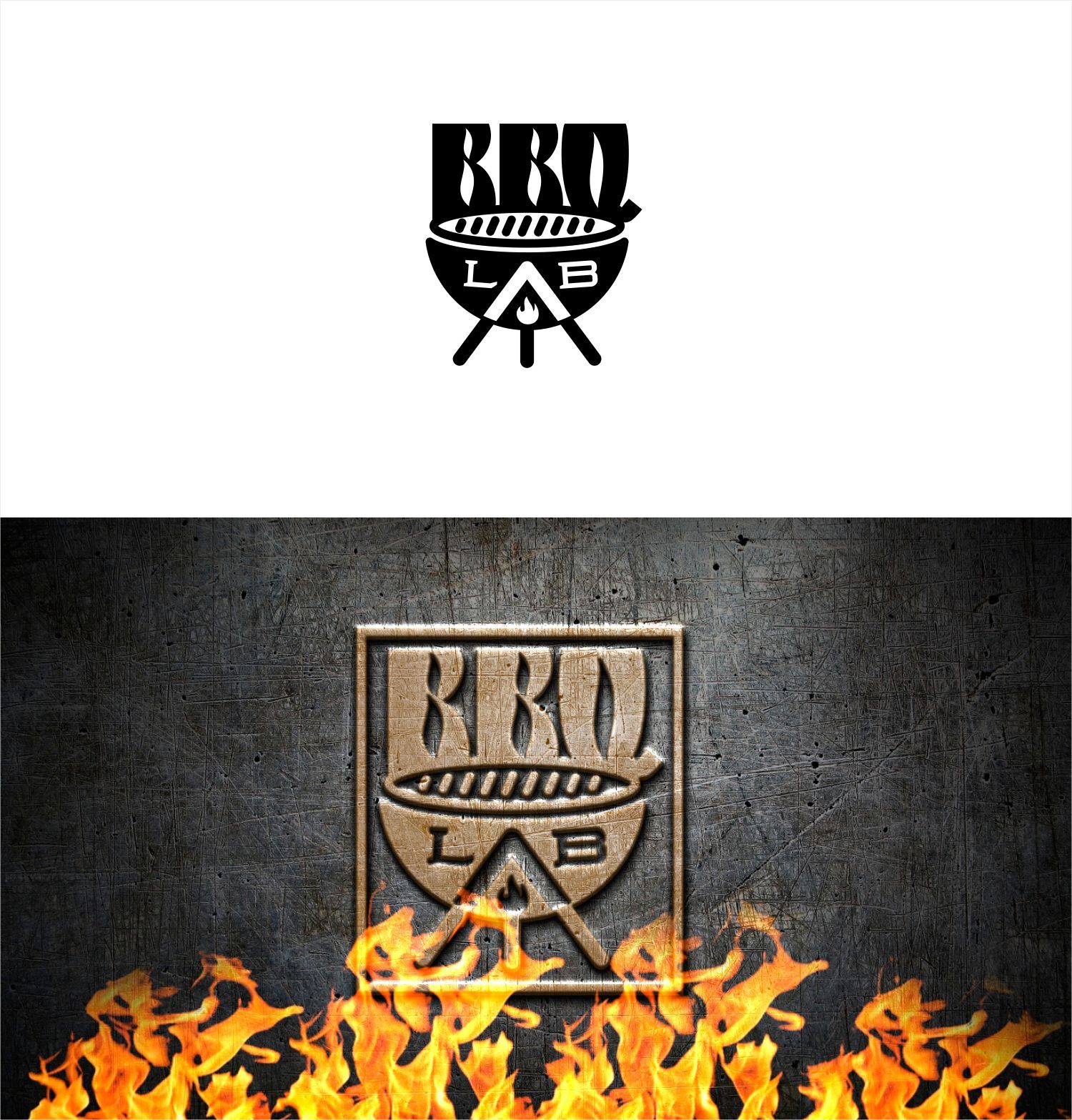 Логотип для BBQ-Lab - дизайнер kras-sky