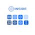 Логотип и иконка для мобильного приложения Inside - дизайнер DIZIBIZI