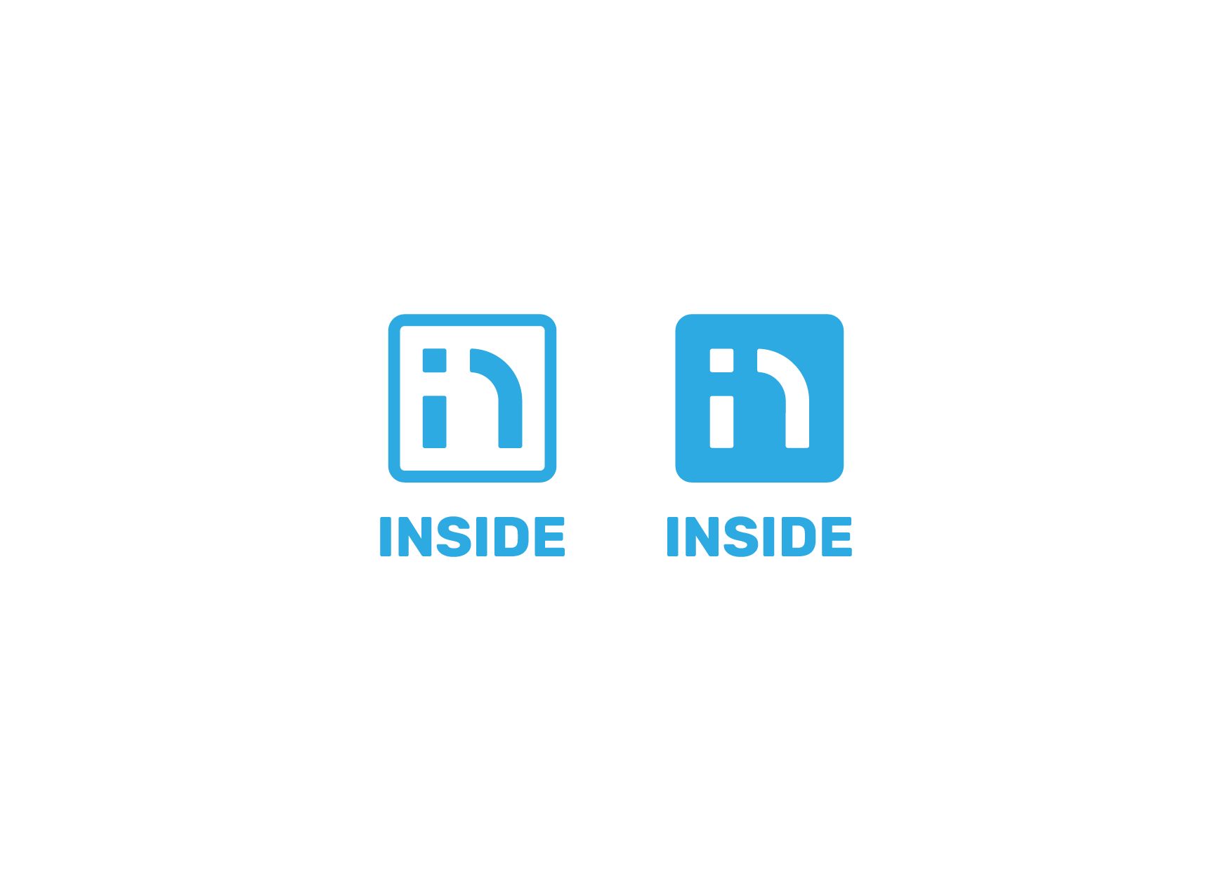 Логотип и иконка для мобильного приложения Inside - дизайнер kirilln84