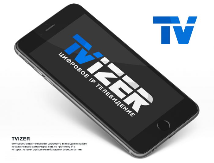 Логотип для TVIZER или ТВИЗЕР - дизайнер webgrafika