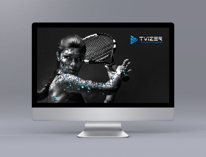 Логотип для TVIZER или ТВИЗЕР - дизайнер serz4868