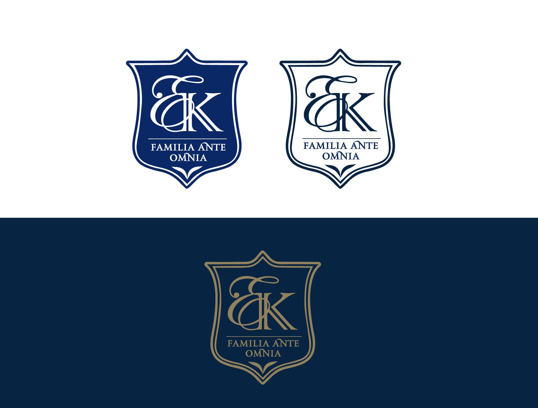 Логотип для молодой семьи (фамильный герб) - дизайнер kokker