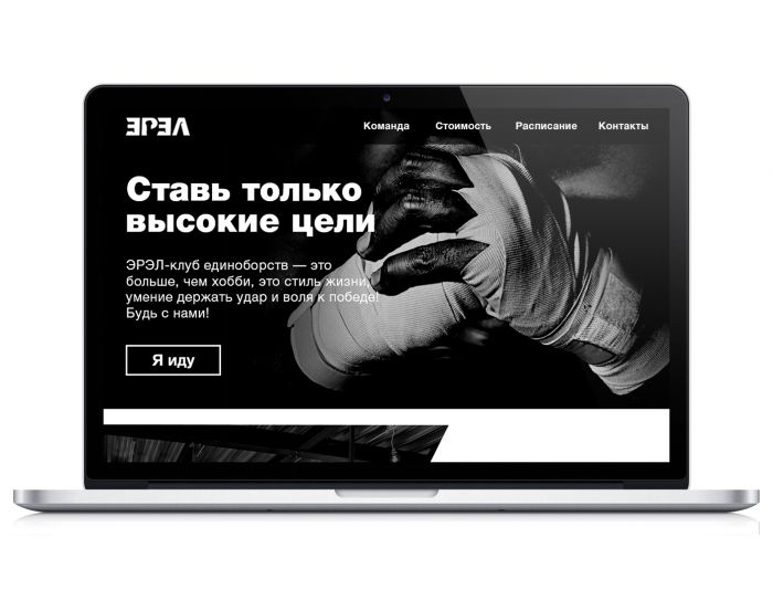 Landing page для erelmma.ru - дизайнер cfcfan78