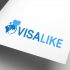 Лого и фирменный стиль для visalike, visalike.com - дизайнер lenabryu