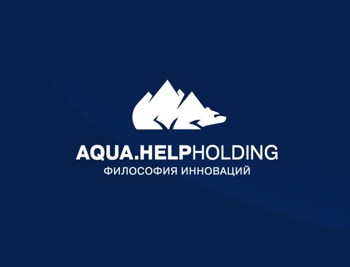 Логотип для холдинг (медведь-гора) - дизайнер webgrafika