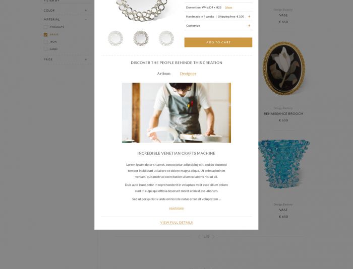 Веб-сайт для The Culture of Art - дизайнер ketura