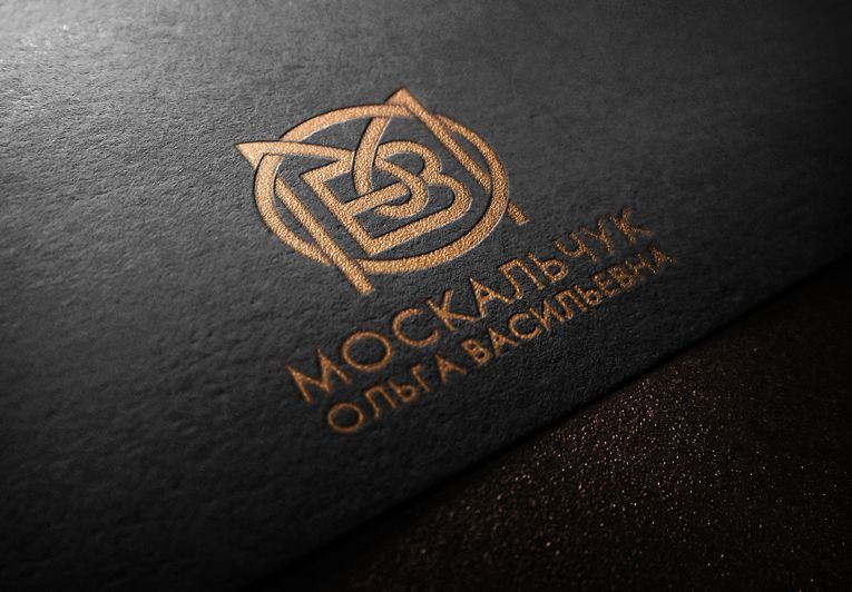 Лого и фирменный стиль для Москальчук - дизайнер art-valeri