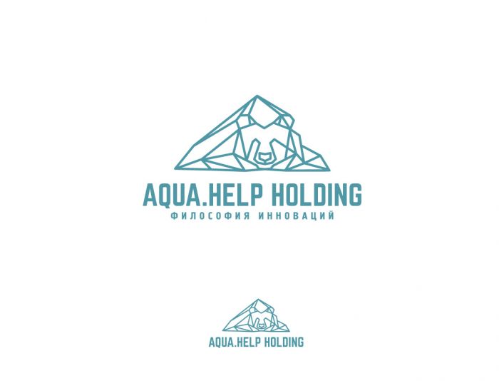 Логотип для холдинг (медведь-гора) - дизайнер andblin61