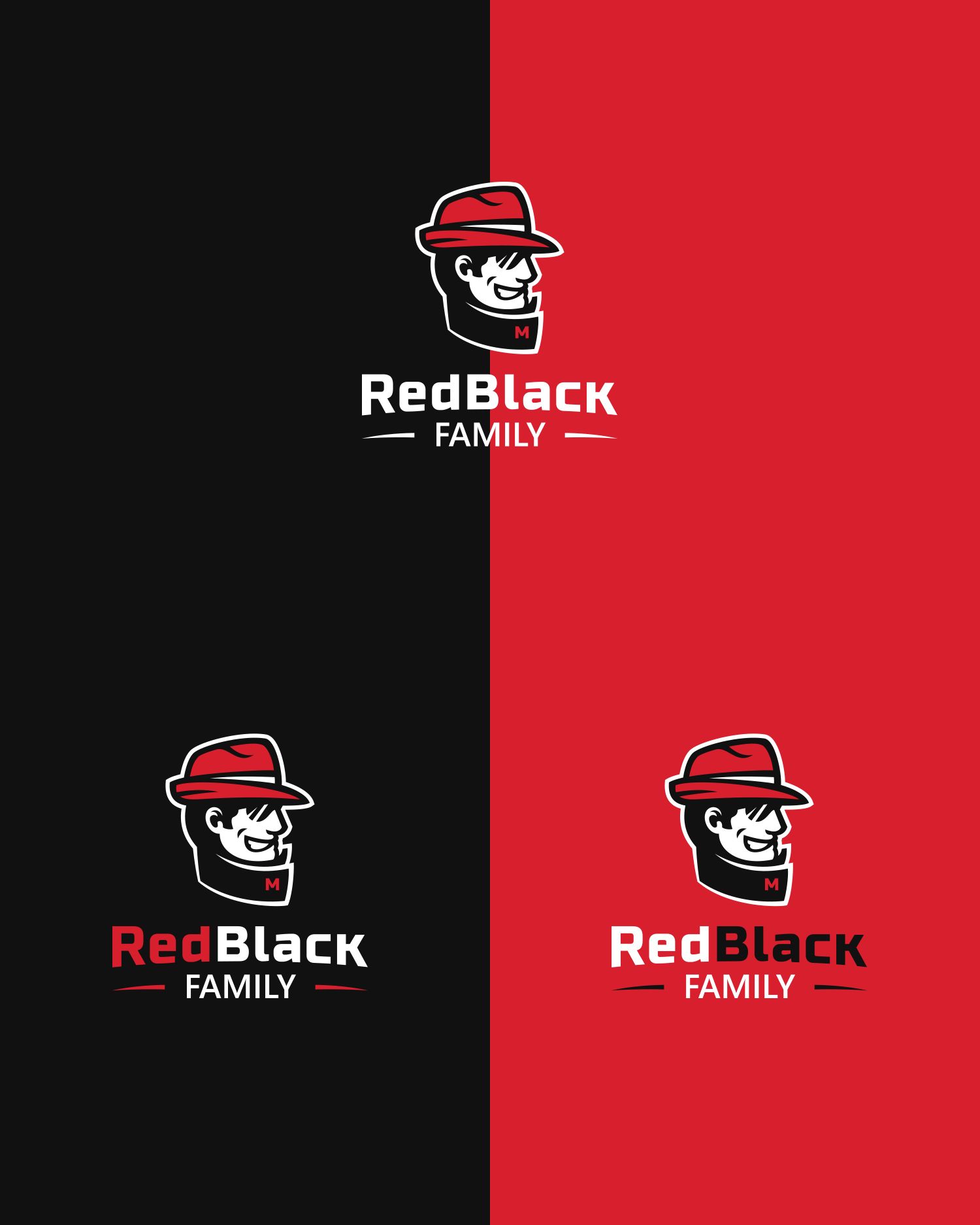Логотип для Логотип для клуба игры в мафию Red Black Family - дизайнер Astar