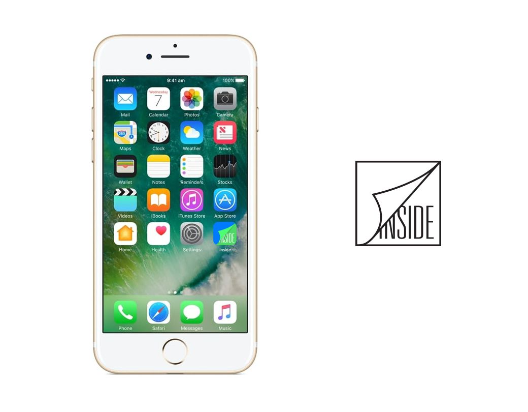 Логотип и иконка для мобильного приложения Inside - дизайнер brendlab