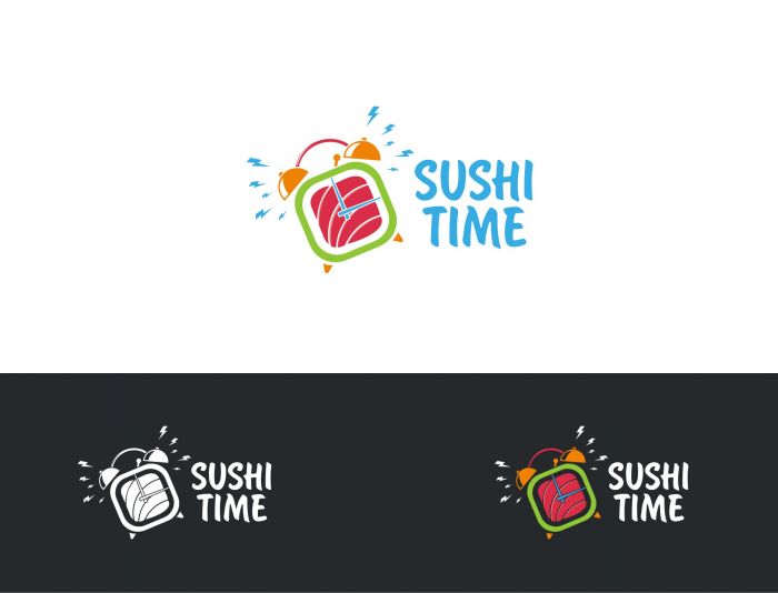 Логотип для sushi time - дизайнер LogoPAB