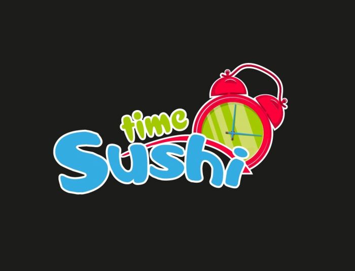 Логотип для sushi time - дизайнер OgaTa