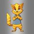Разработка персонажа кота для интернет-проекта - дизайнер TDA