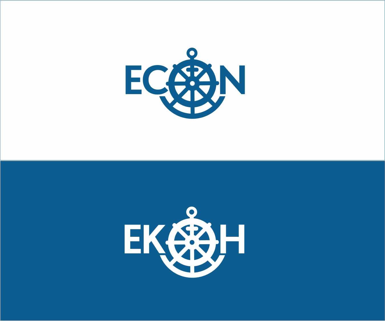 Логотип для ЭКОН или ECON - дизайнер VanillaSky