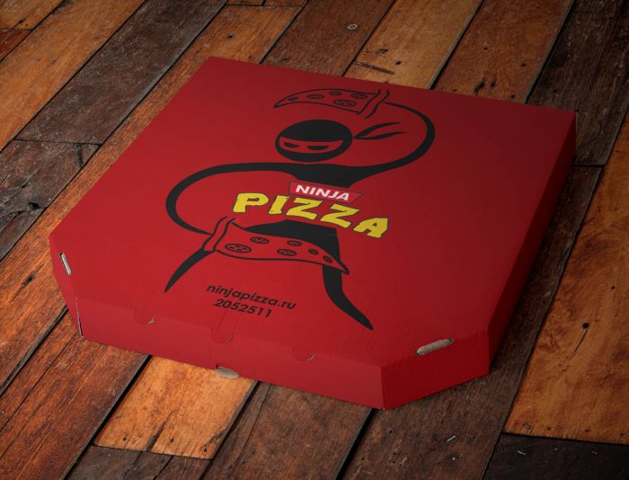 Креативный дизайн коробки для самой вкусной пиццы - дизайнер ArsArtemiy