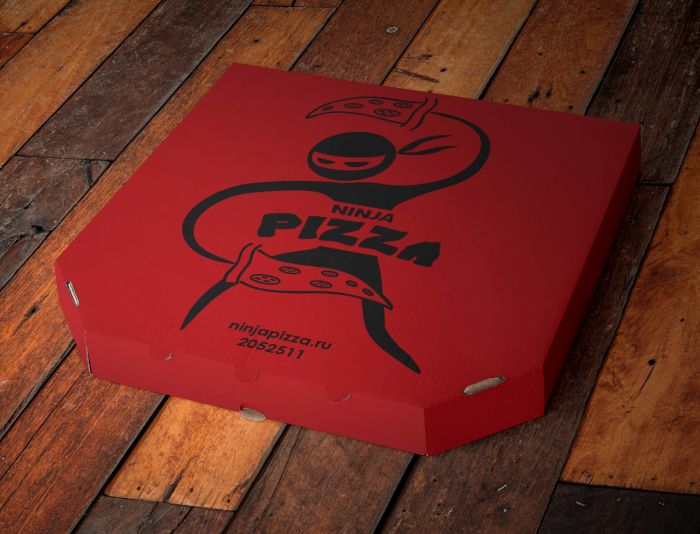 Креативный дизайн коробки для самой вкусной пиццы - дизайнер ArsArtemiy