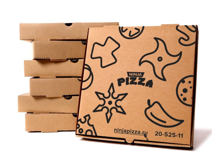 Креативный дизайн коробки для самой вкусной пиццы - дизайнер Tenerin