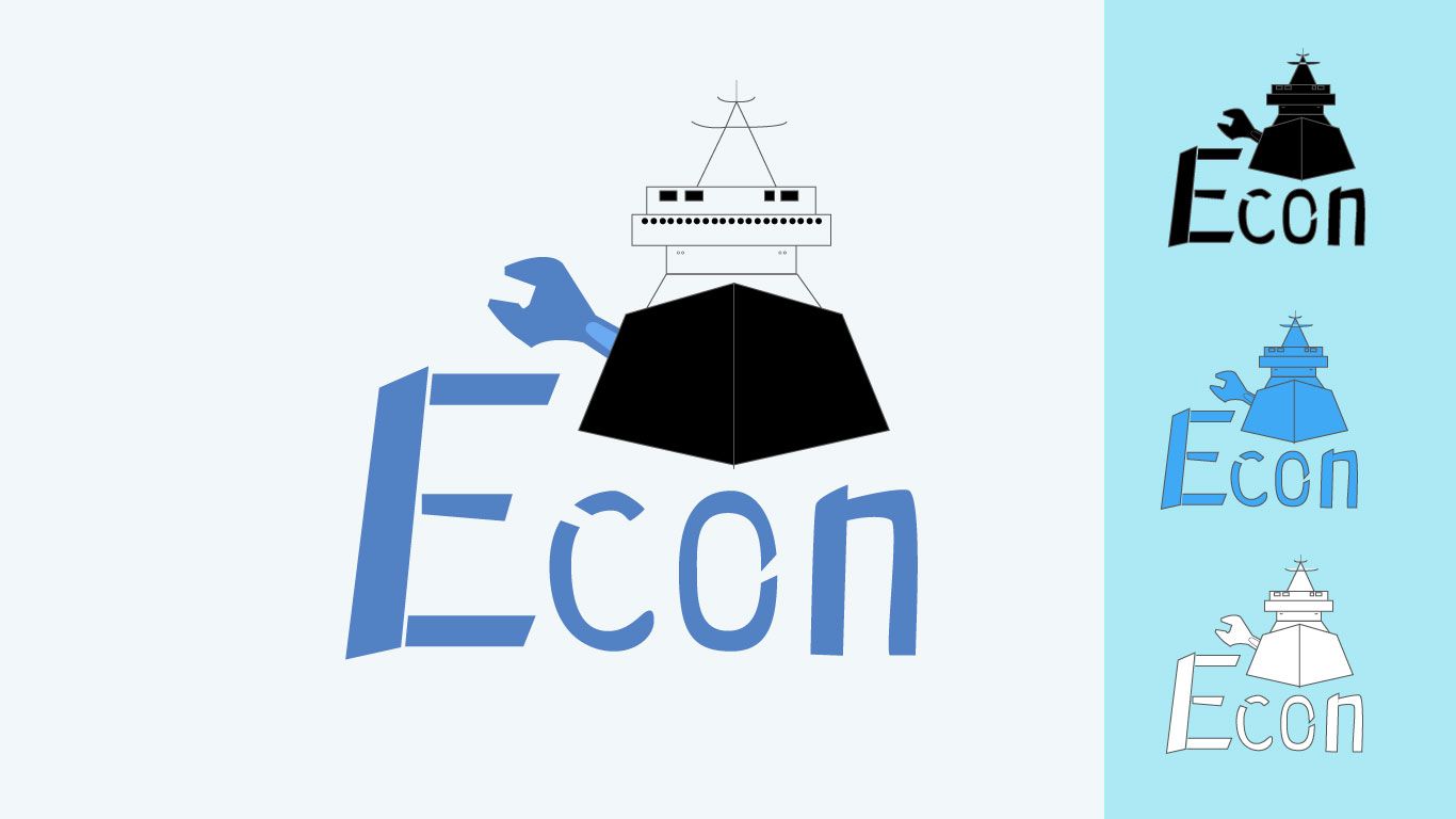 Логотип для ЭКОН или ECON - дизайнер karbivskij