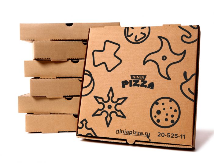 Креативный дизайн коробки для самой вкусной пиццы - дизайнер Tenerin
