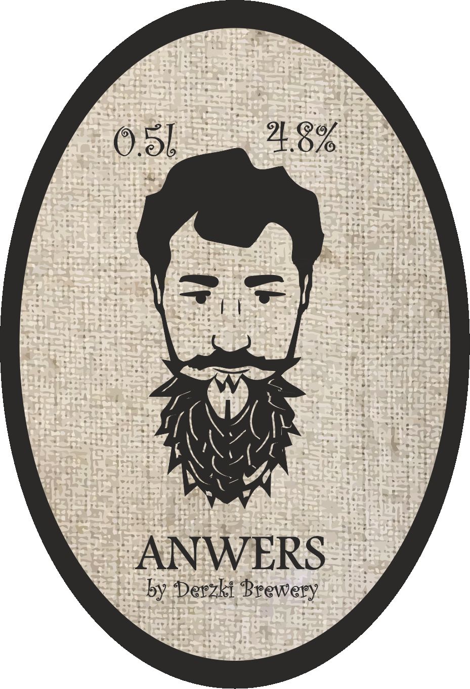 этикетка крафтового пива  Anwers - дизайнер natapa2206