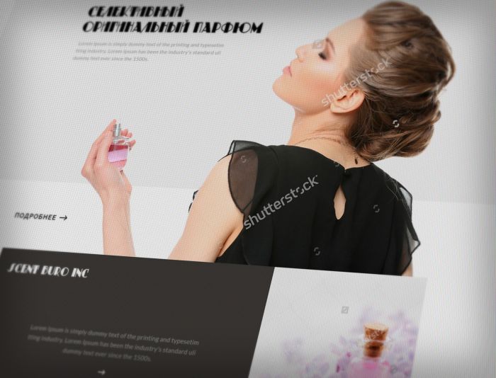 Landing page для scentburoinc.com - дизайнер skip2mylow