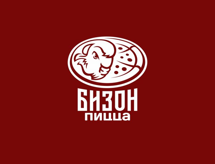 Лого и фирменный стиль для Бизон Пицца - дизайнер kras-sky
