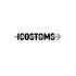 Логотип для icustoms.ru можно без .ru - дизайнер ICD