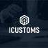 Логотип для icustoms.ru можно без .ru - дизайнер rowan
