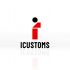Логотип для icustoms.ru можно без .ru - дизайнер art-valeri