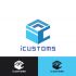 Логотип для icustoms.ru можно без .ru - дизайнер WrongSaint