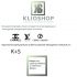 Логотип для klioshop - дизайнер Nikita81