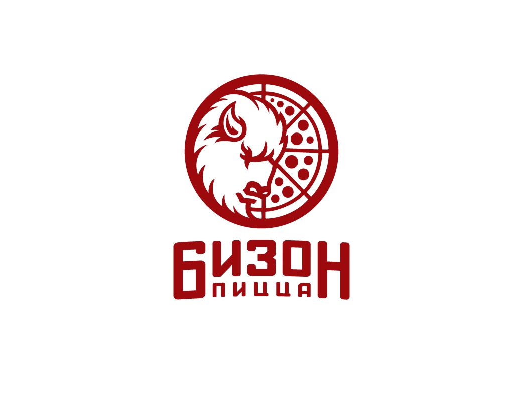 Лого и фирменный стиль для Бизон Пицца - дизайнер shamaevserg