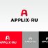 Лого и фирменный стиль для applix.ru / APPLIX.RU - дизайнер izdelie