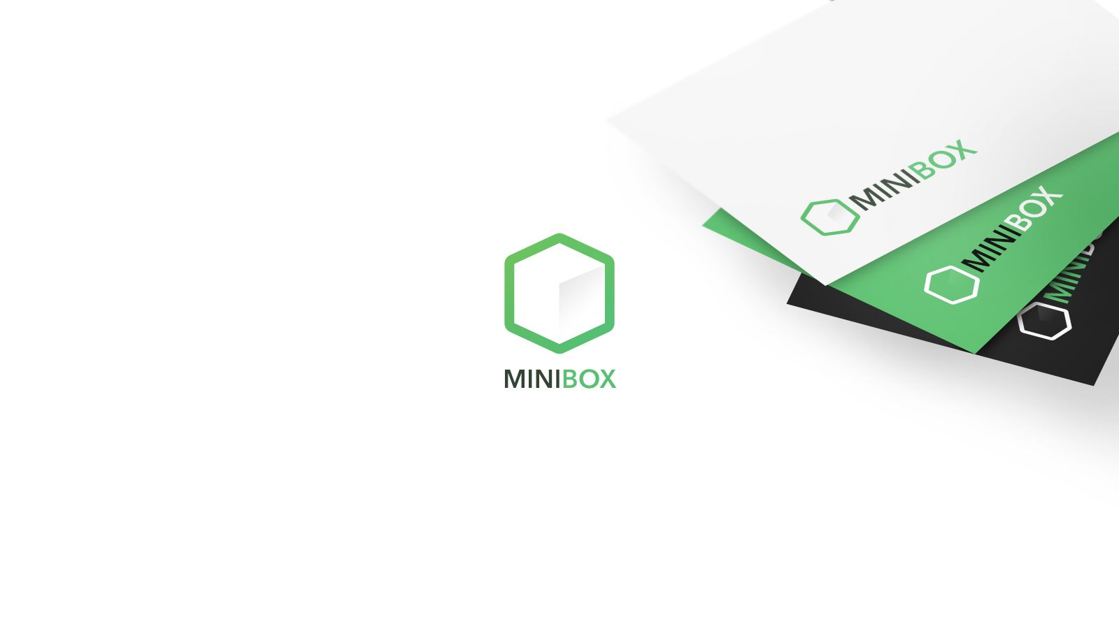 Лого и фирменный стиль для MINIBOX - дизайнер noired