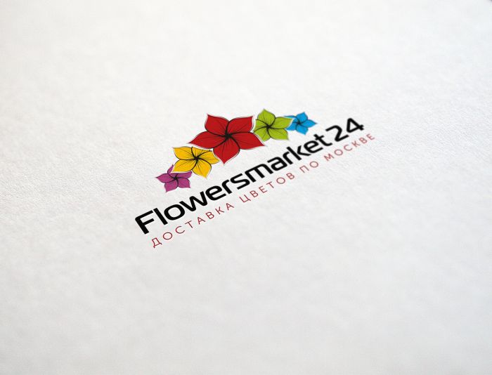 Логотип для Цветочный Маркет 24 - дизайнер mz777
