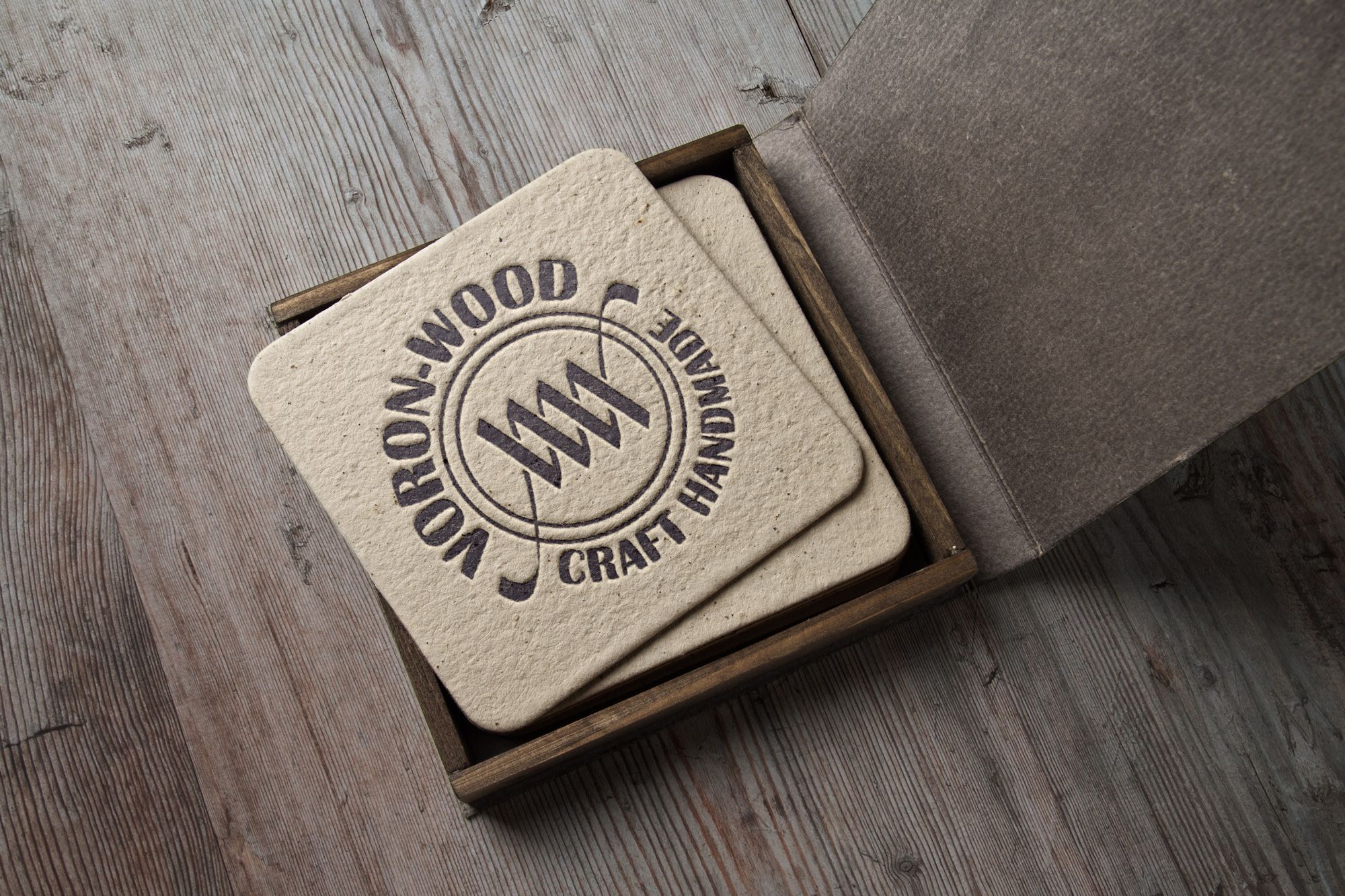 Логотип для Voron-Wood - дизайнер GreenRed