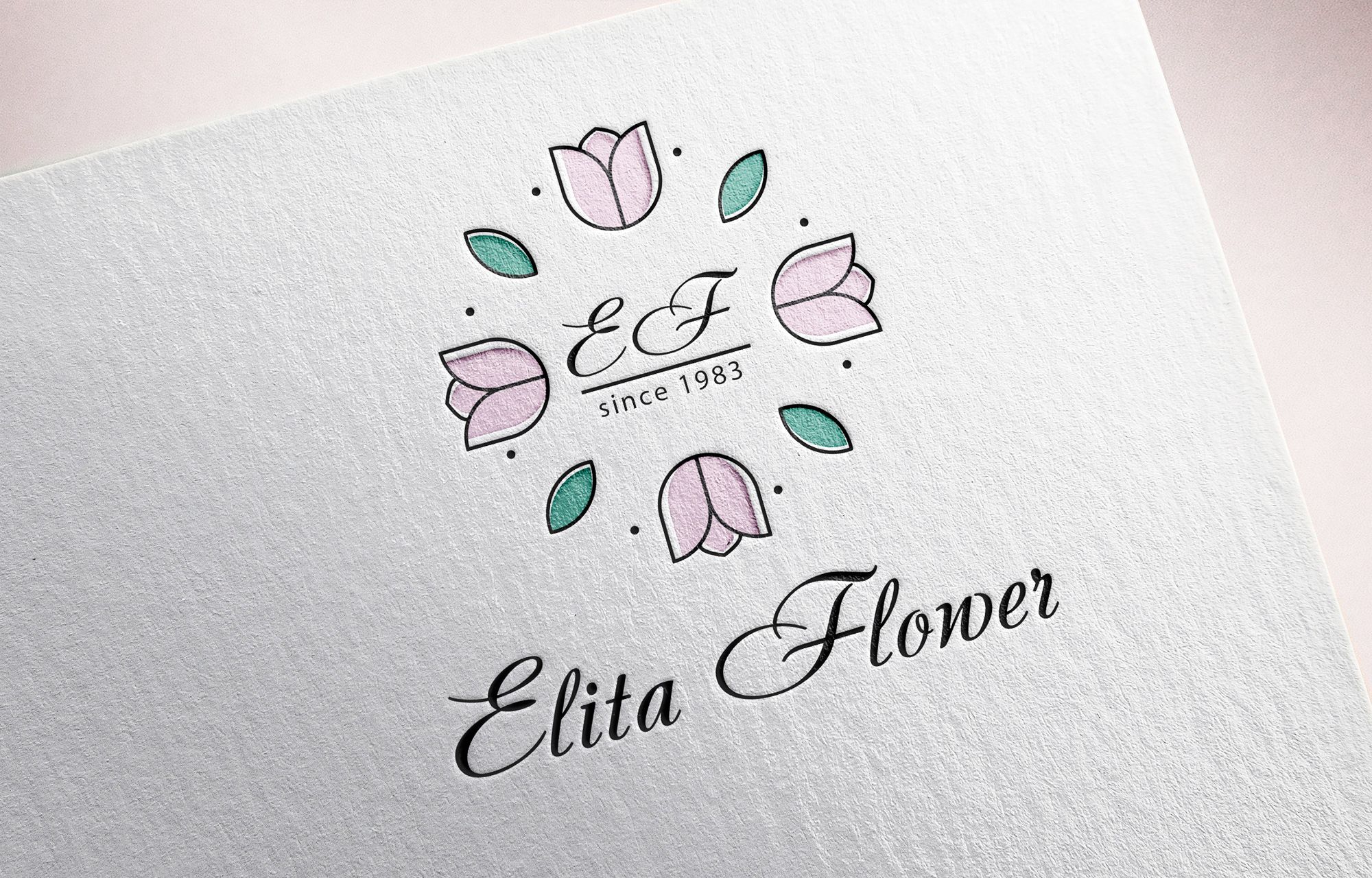 Логотип для Магазин свежих цветов - Elita flowers - дизайнер Yulia_L