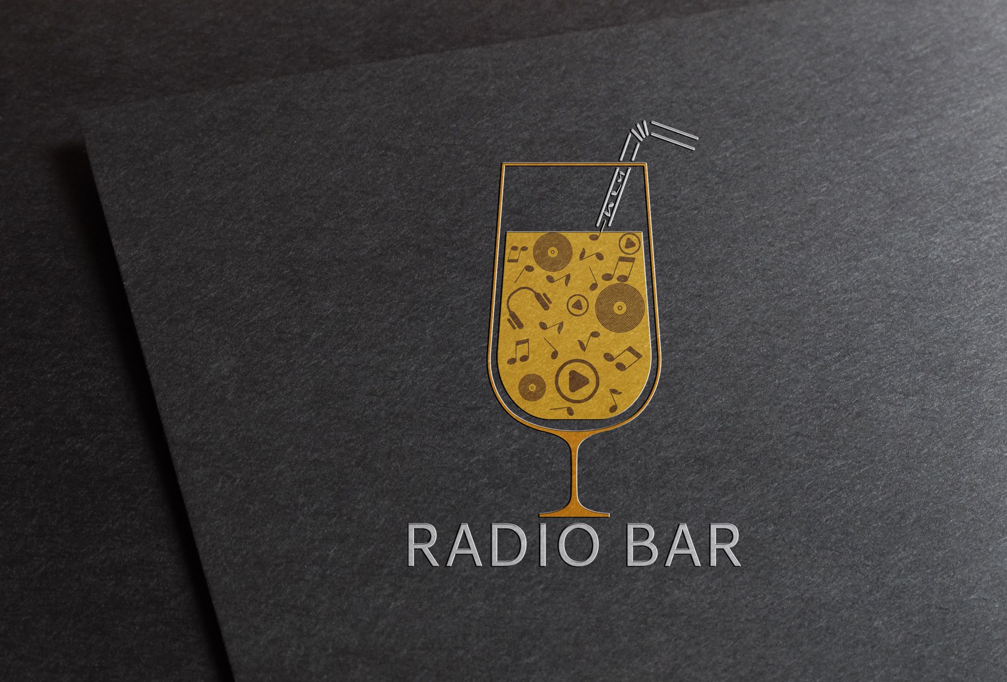 Логотип для Radio bar - дизайнер bobrofanton