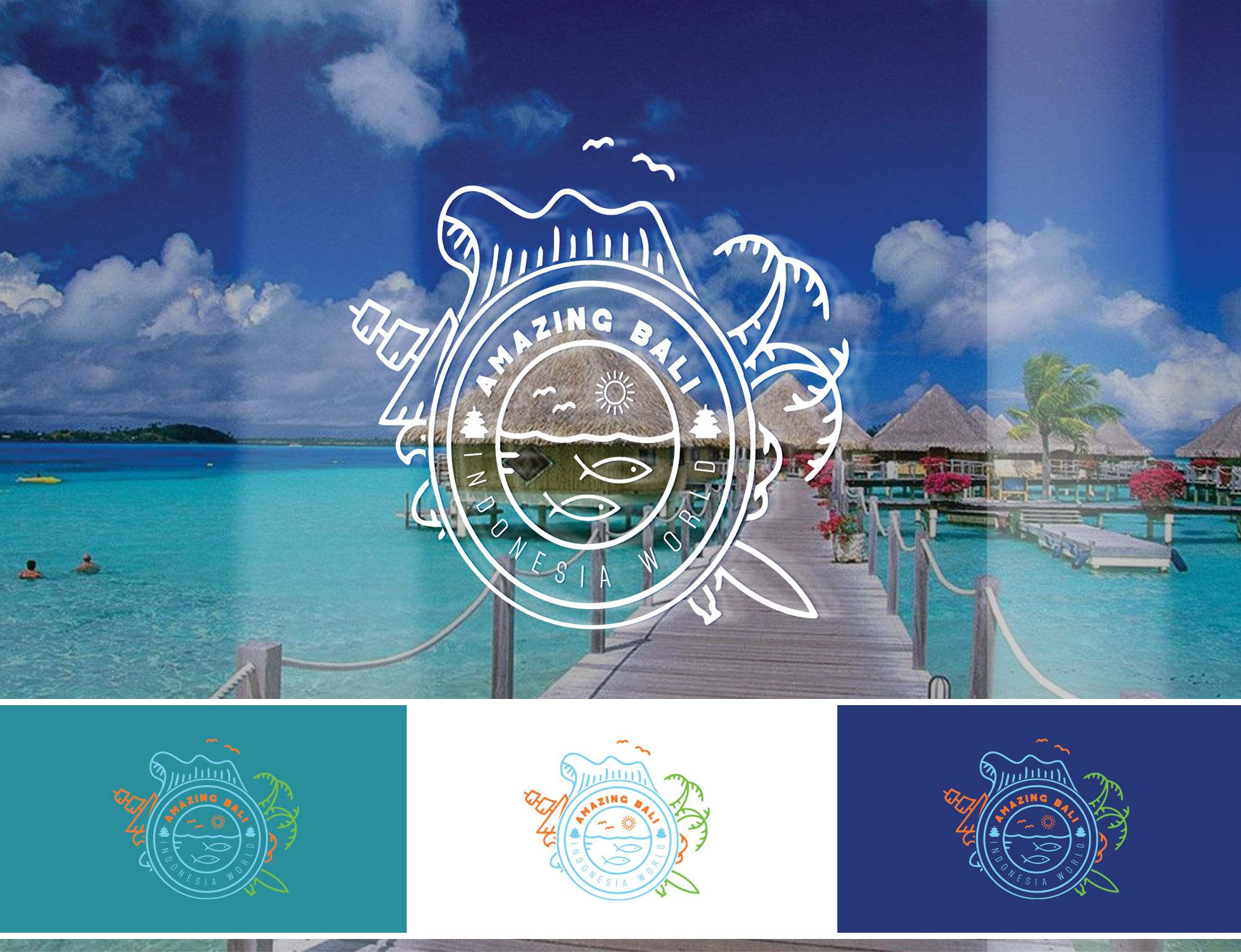 Логотип Amazing Bali - дизайнер GreenRed