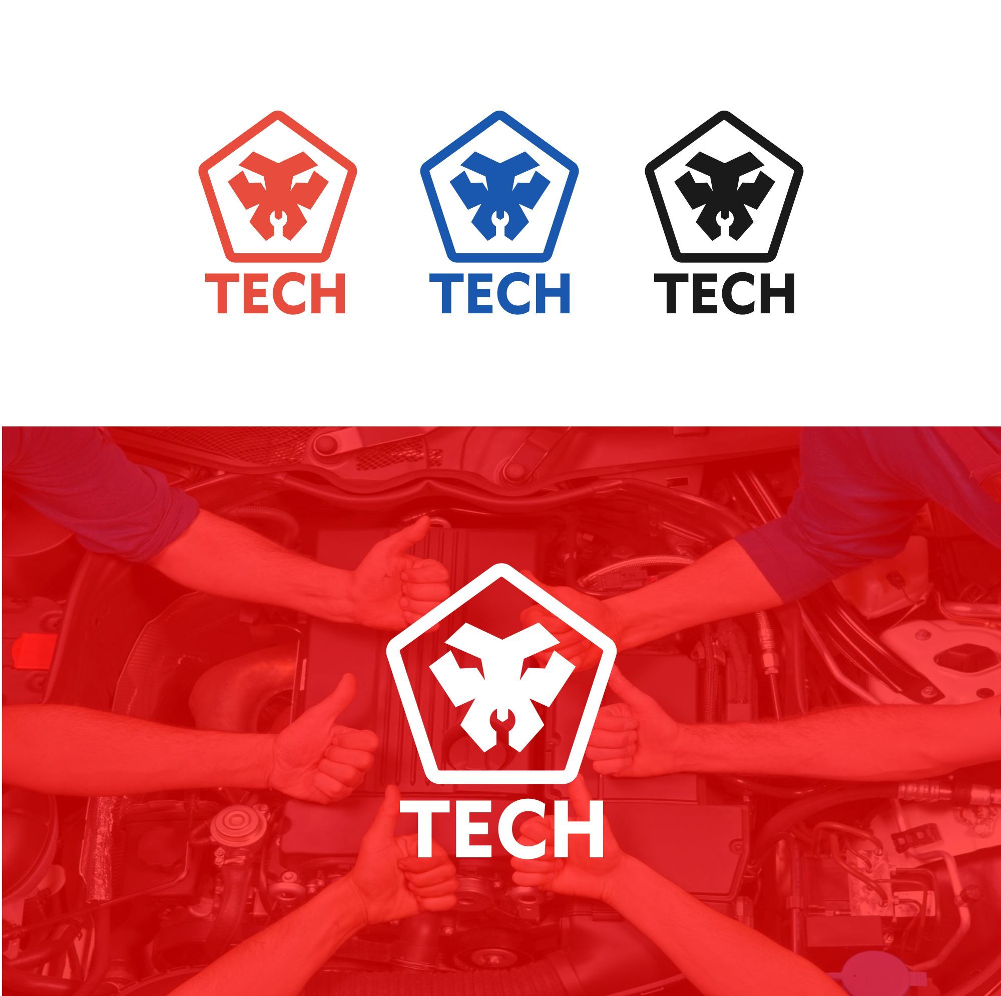 Логотип для TECH - дизайнер serz4868
