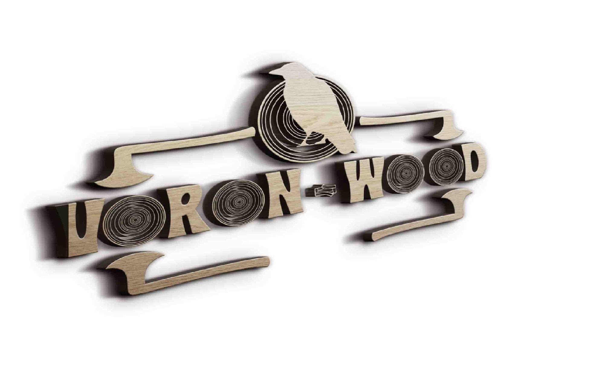 Логотип для Voron-Wood - дизайнер Rusalam