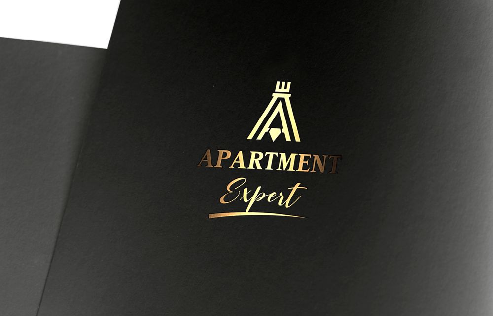Логотип для APARTMENT EXPERT - ЦЕНТР НЕДВИЖИМОСТИ - дизайнер DIZIBIZI
