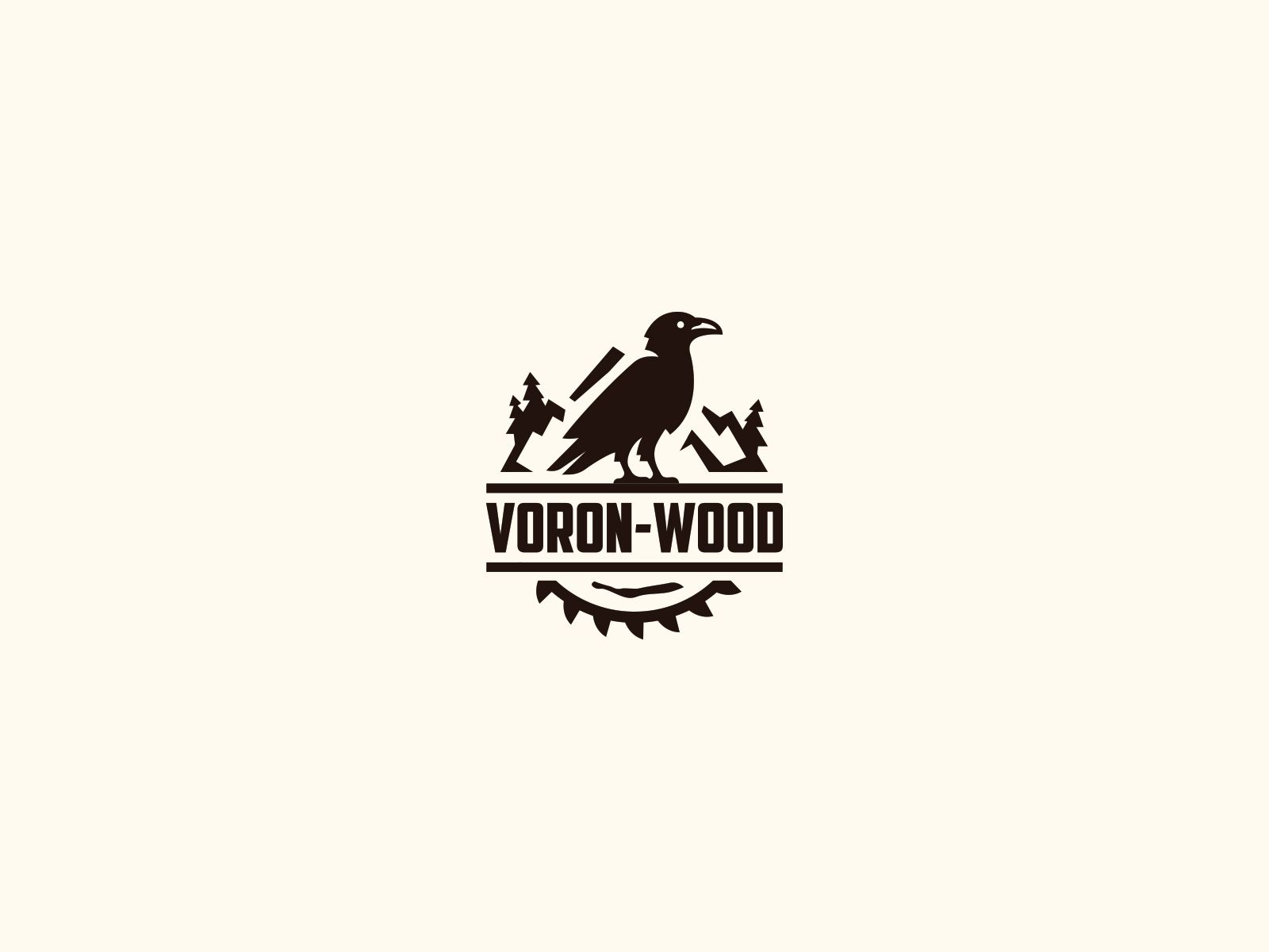 Логотип для Voron-Wood - дизайнер Astar