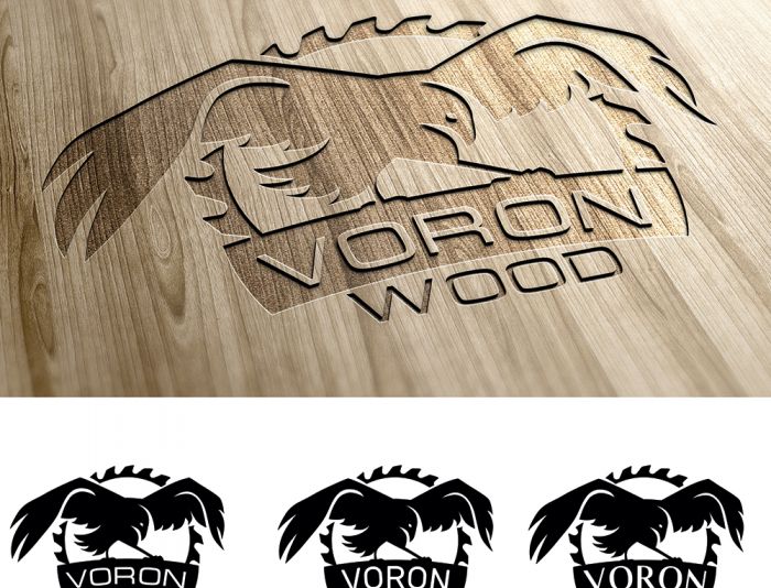 Логотип для Voron-Wood - дизайнер makakashonok