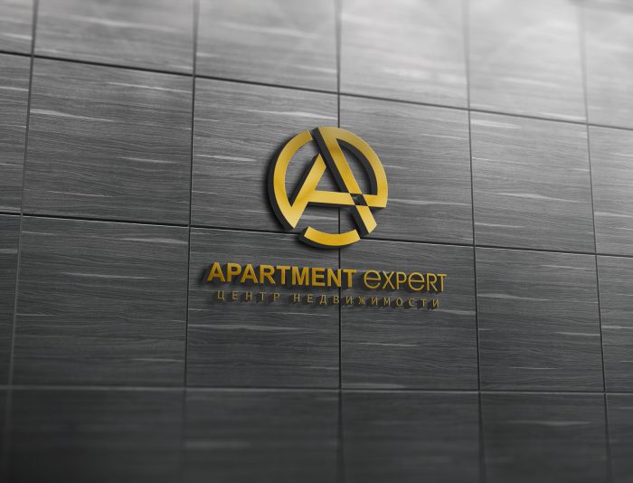 Логотип для APARTMENT EXPERT - ЦЕНТР НЕДВИЖИМОСТИ - дизайнер serz4868