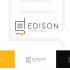 Логотип для Edison. Онлайн-школа - дизайнер GreenRed