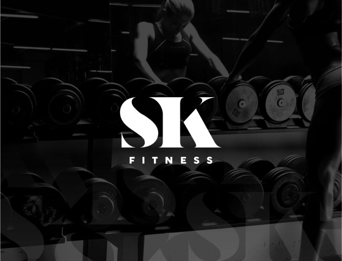Логотип для sk fitness - дизайнер Bizko