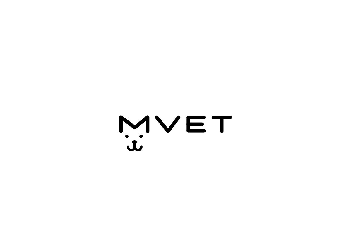 Логотип для Ветеринарная клиника Мвет (Mvet) - дизайнер degustyle